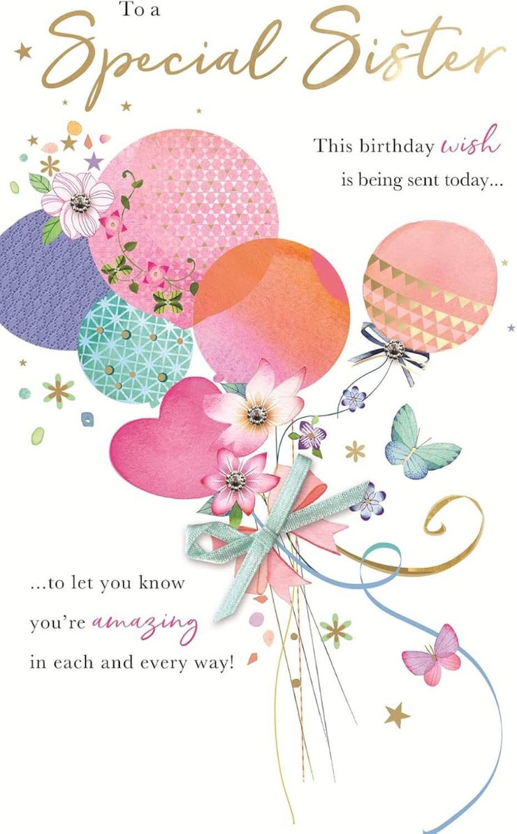 Sister Birthday Card