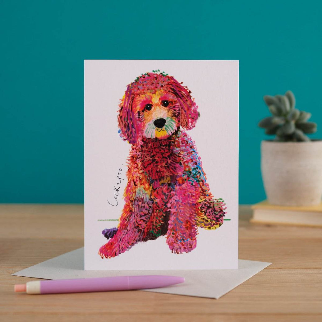 Cockapoo Card - House of Cards