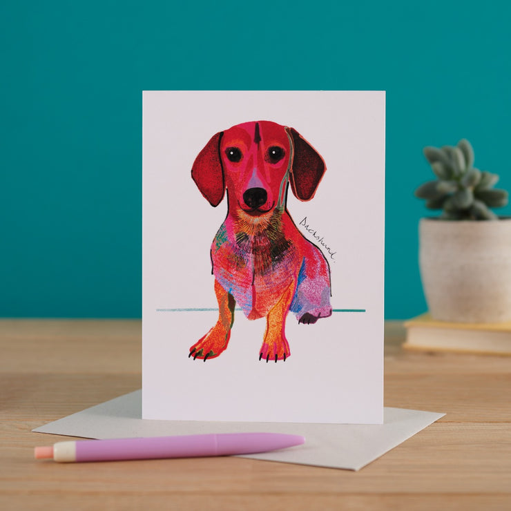 Dachshund Card