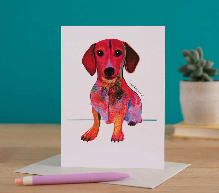 Dachshund Card
