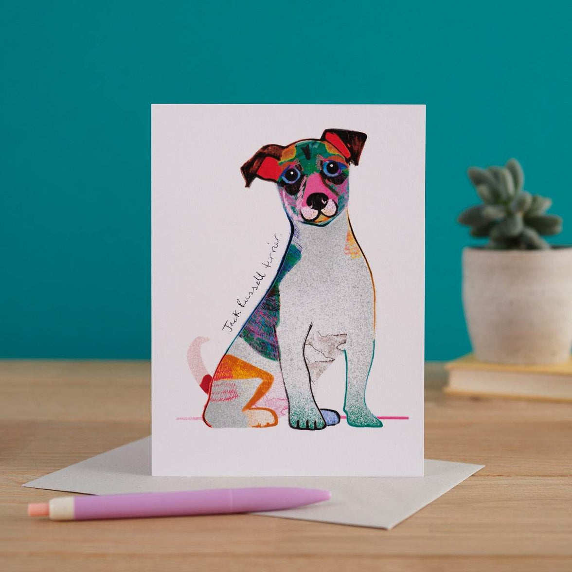 Jack Russell Card - House of Cards