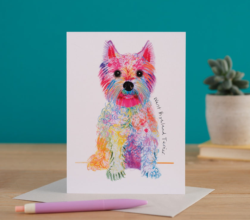 West Highland Terrier Card