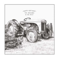 Tractor Birthday Card