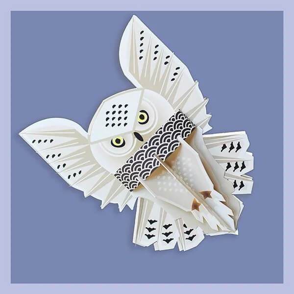 Owl Valerie Greeting Card - House of Cards