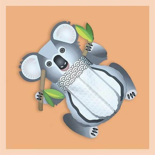 Koala Bonnie Greeting Card - House of Cards