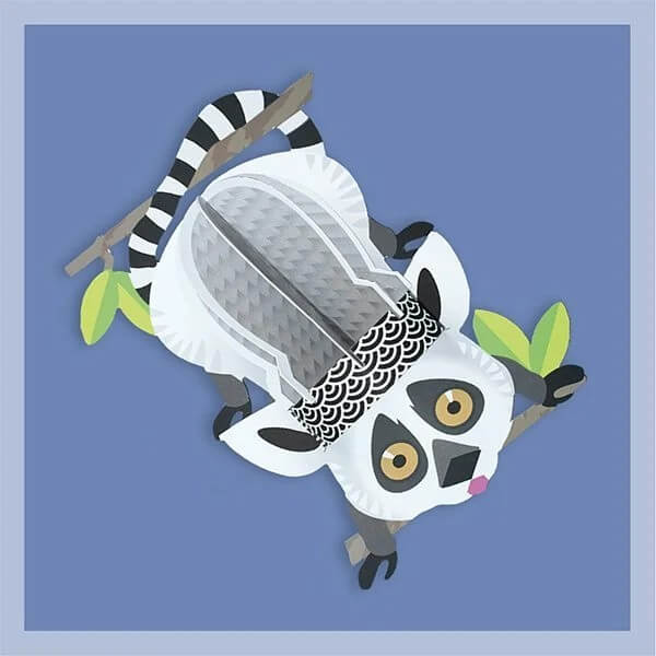 Lemur Jax Greeting Card