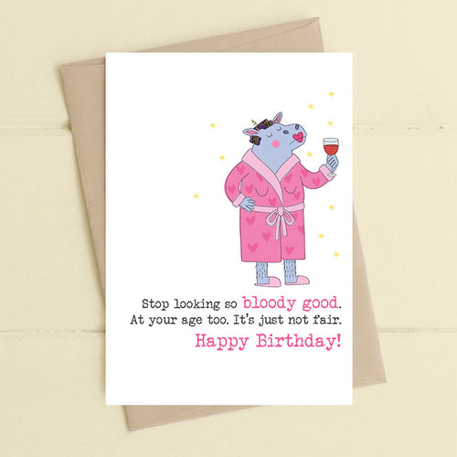 Bloody Good Birthday Card