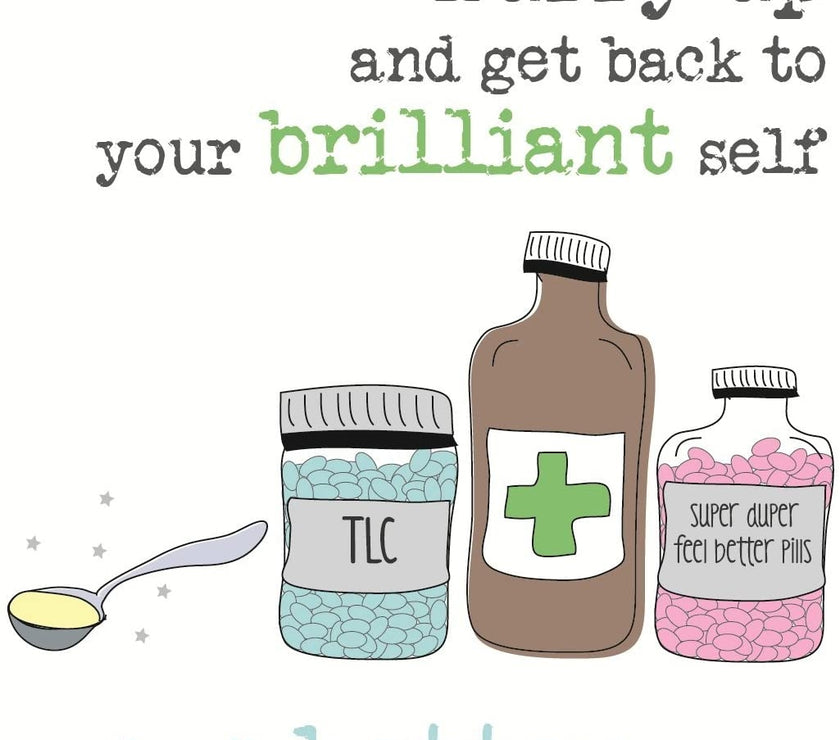 Brilliant Self Get Well Card