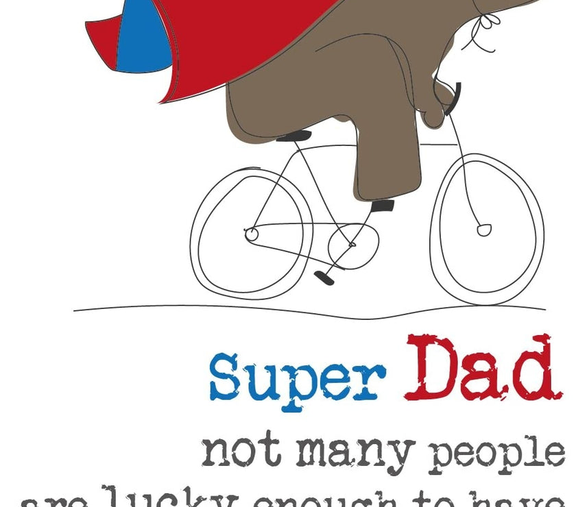 Super Dad Birthday Card
