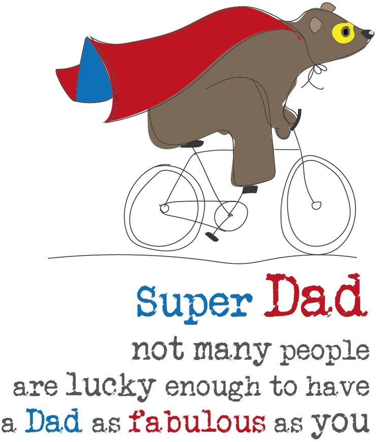Super Dad Birthday Card