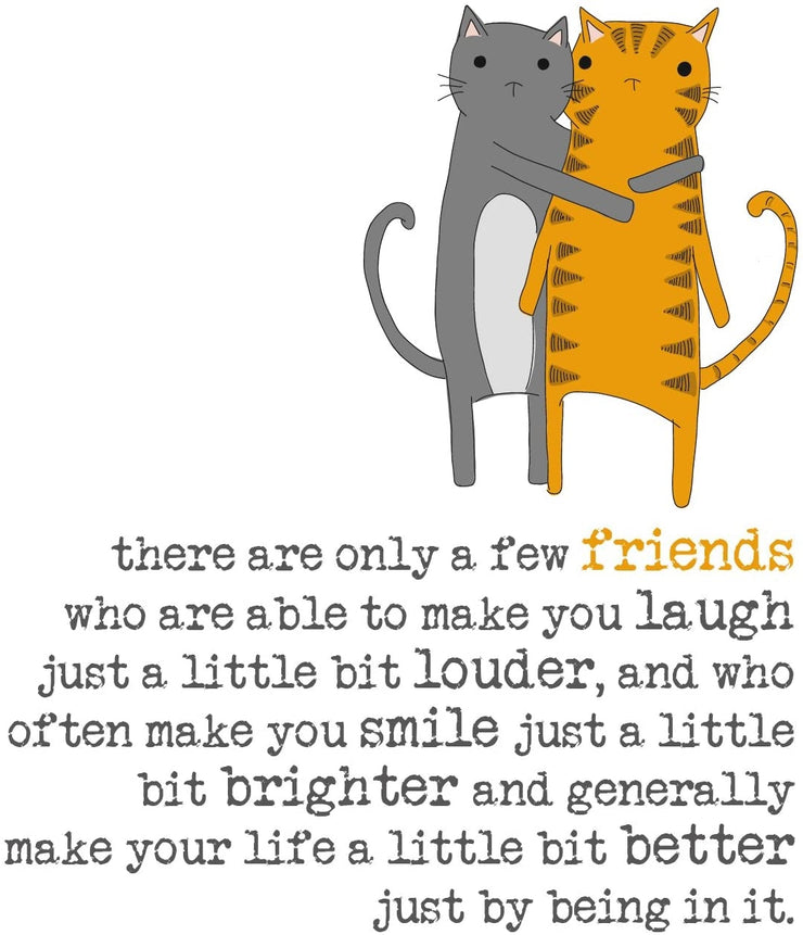Laugh and Smile with Friends Greeting Card