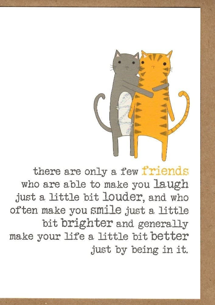 Laugh and Smile with Friends Greeting Card