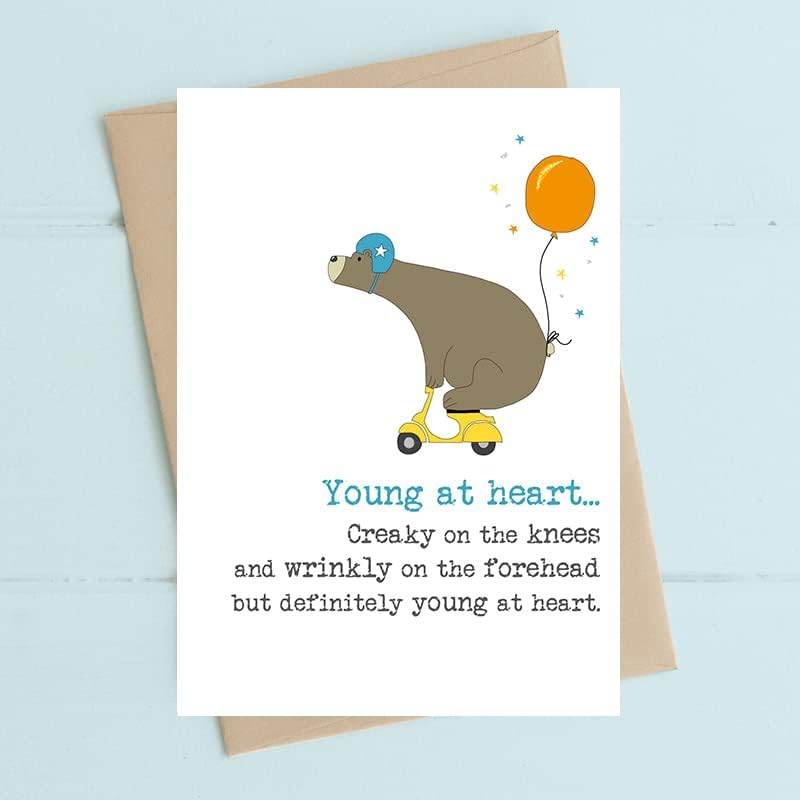 Young at Heart Greeting Card - House of Cards