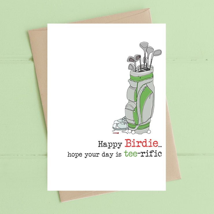 Tee rific Birthday Card