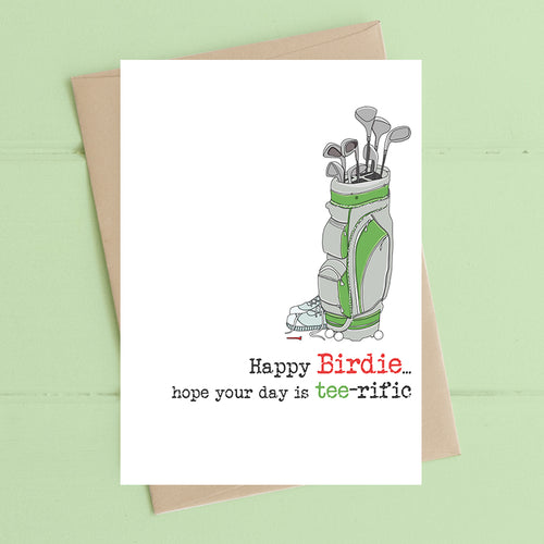 Tee rific Birthday Card