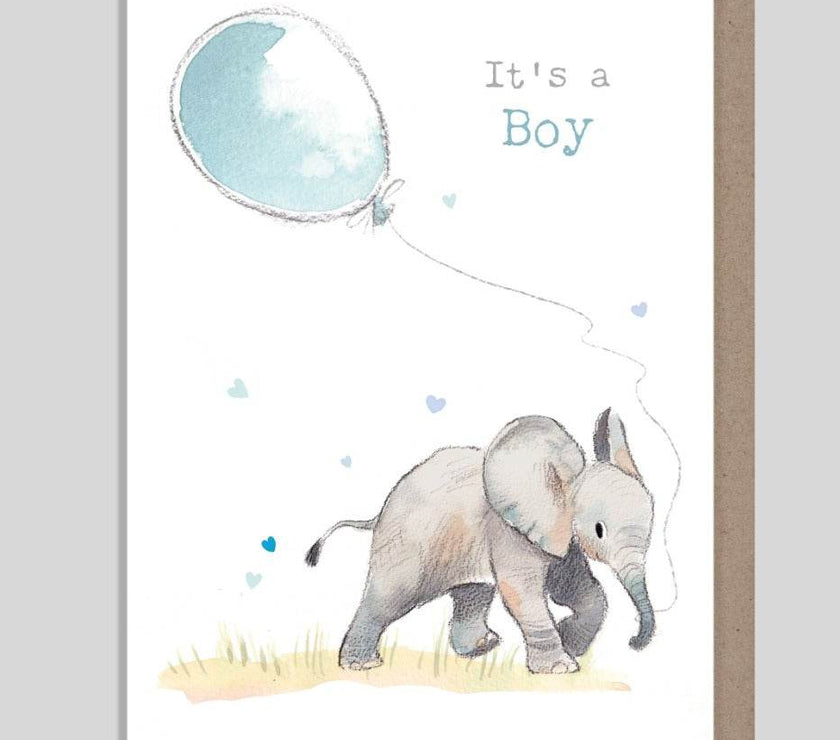 Baby Boy Card - House of Cards