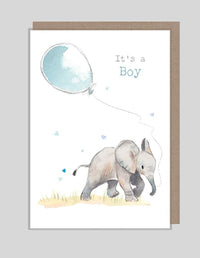 Baby Boy Card - House of Cards
