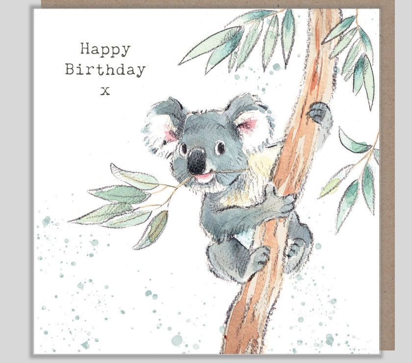 Koala Birthday Card