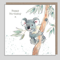 Koala Birthday Card