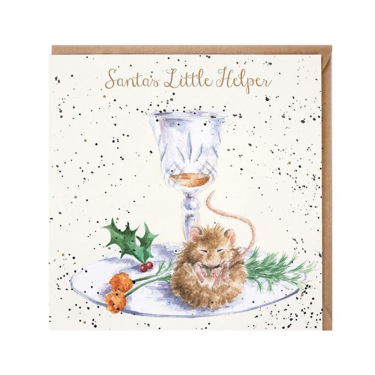 Santa's Little Helper Card