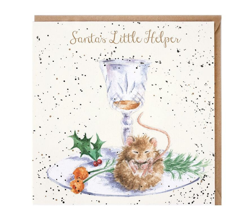 Santa's Little Helper Card