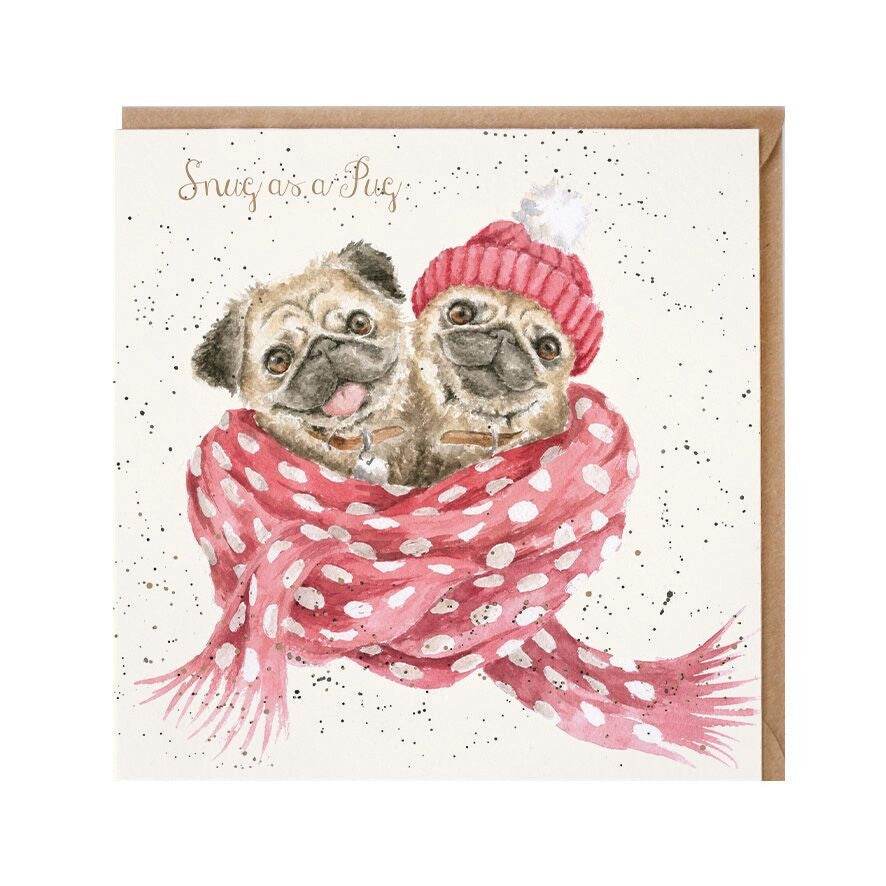 Snug as a Pug Card - House of Cards