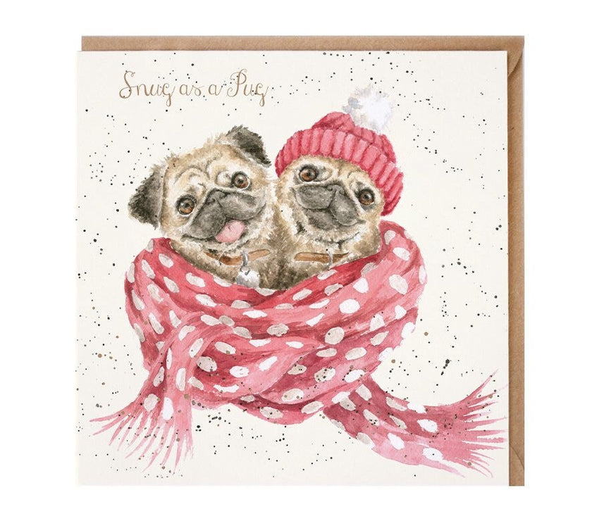 Snug as a Pug Card