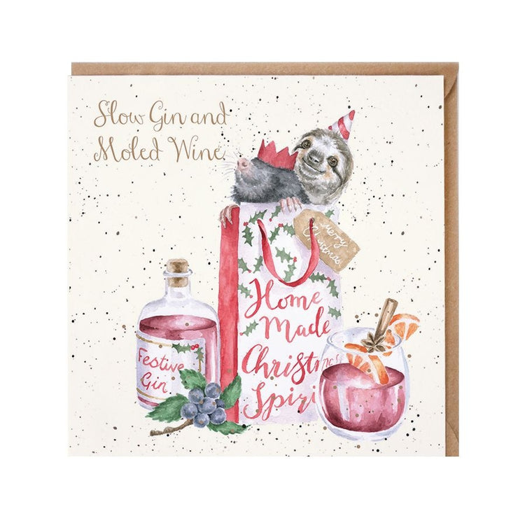 Christmas Slow Gin and Moled Wine