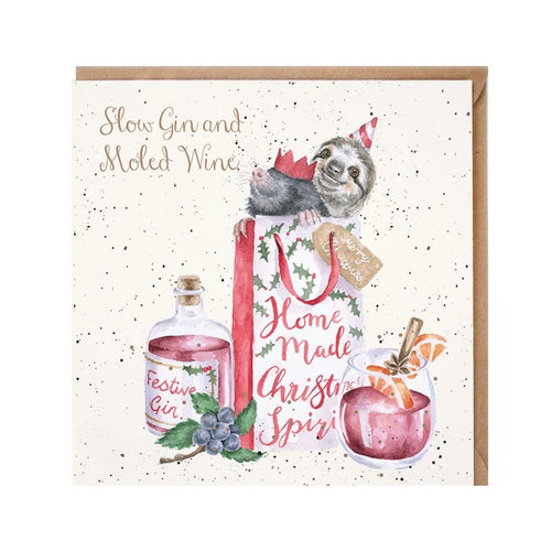 Christmas Slow Gin and Moled Wine