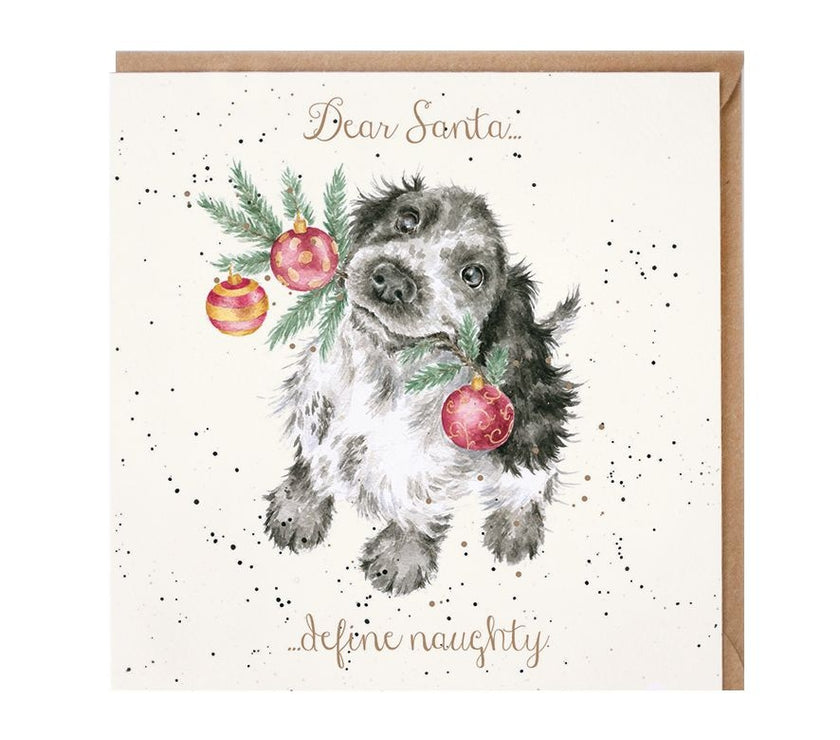 Define Naughty Christmas Card