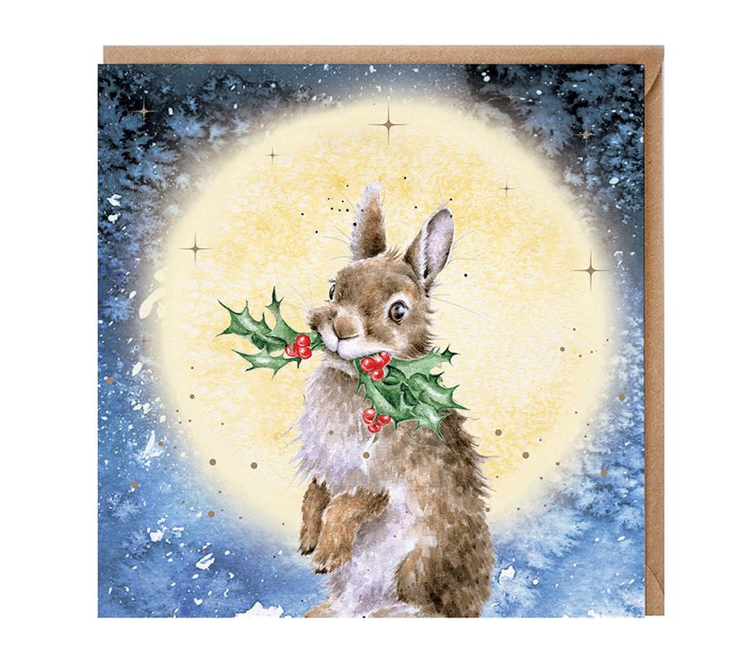 Light of the Moon Christmas Card
