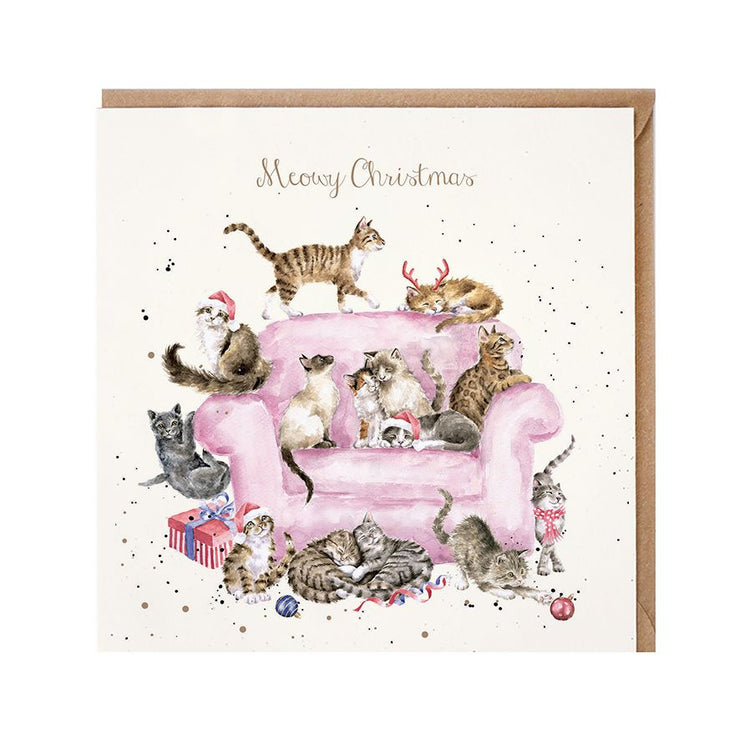 Meowy Christmas Card