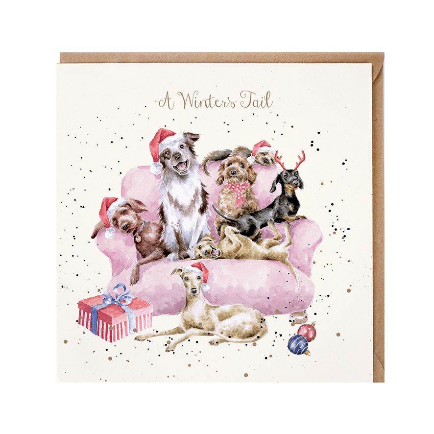 Winters Tail Christmas Card - House of Cards