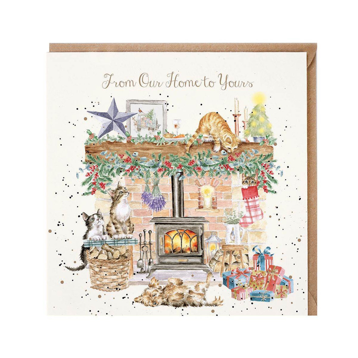 By the Fireside Christmas Card - House of Cards