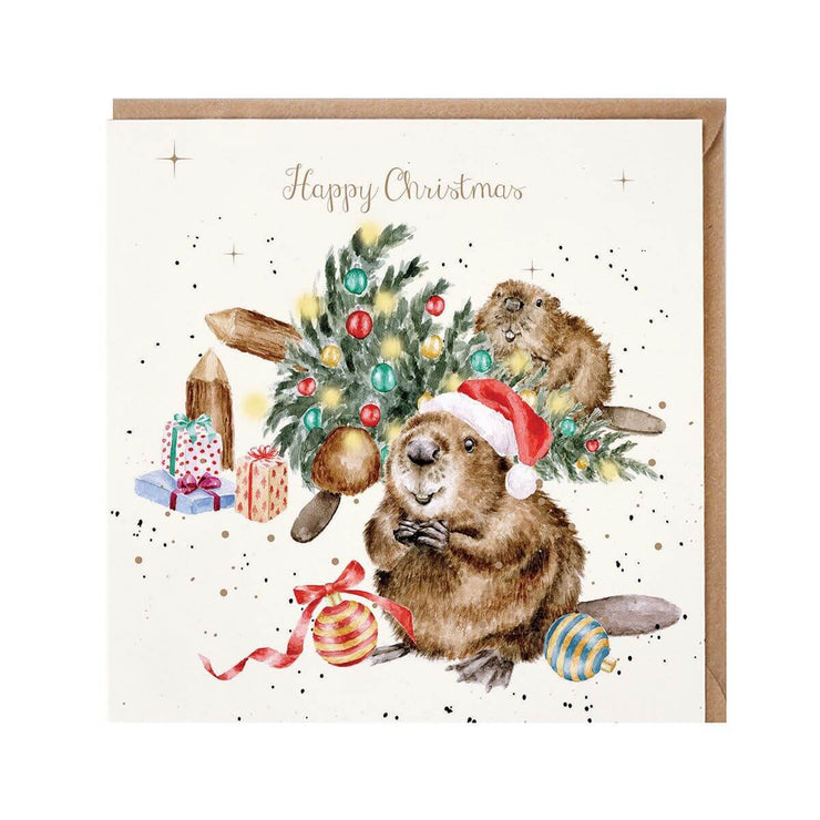 Under the Tree Christmas Card