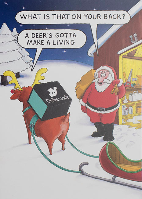 Deliveroody Christmas Card