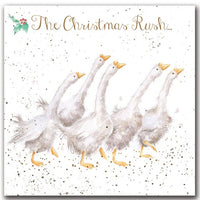 The Christmas Rush Christmas Cards