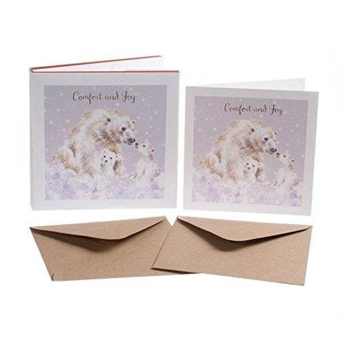 Polar Bear Family Christmas Cards - House of Cards