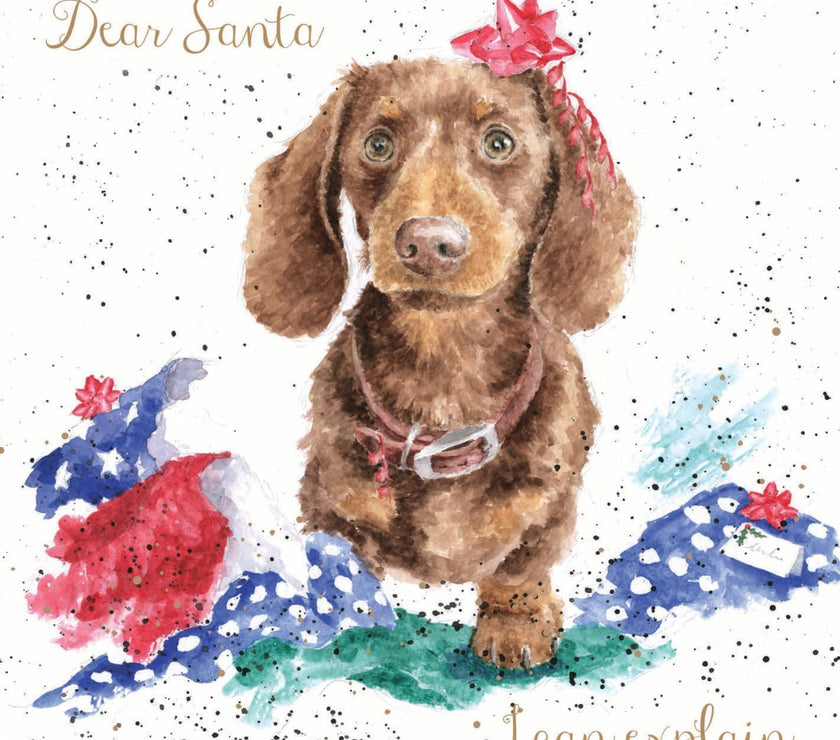 Dachshund Christmas Cards