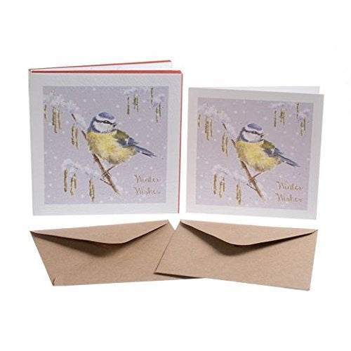 Blue Tit Christmas Cards - House of Cards