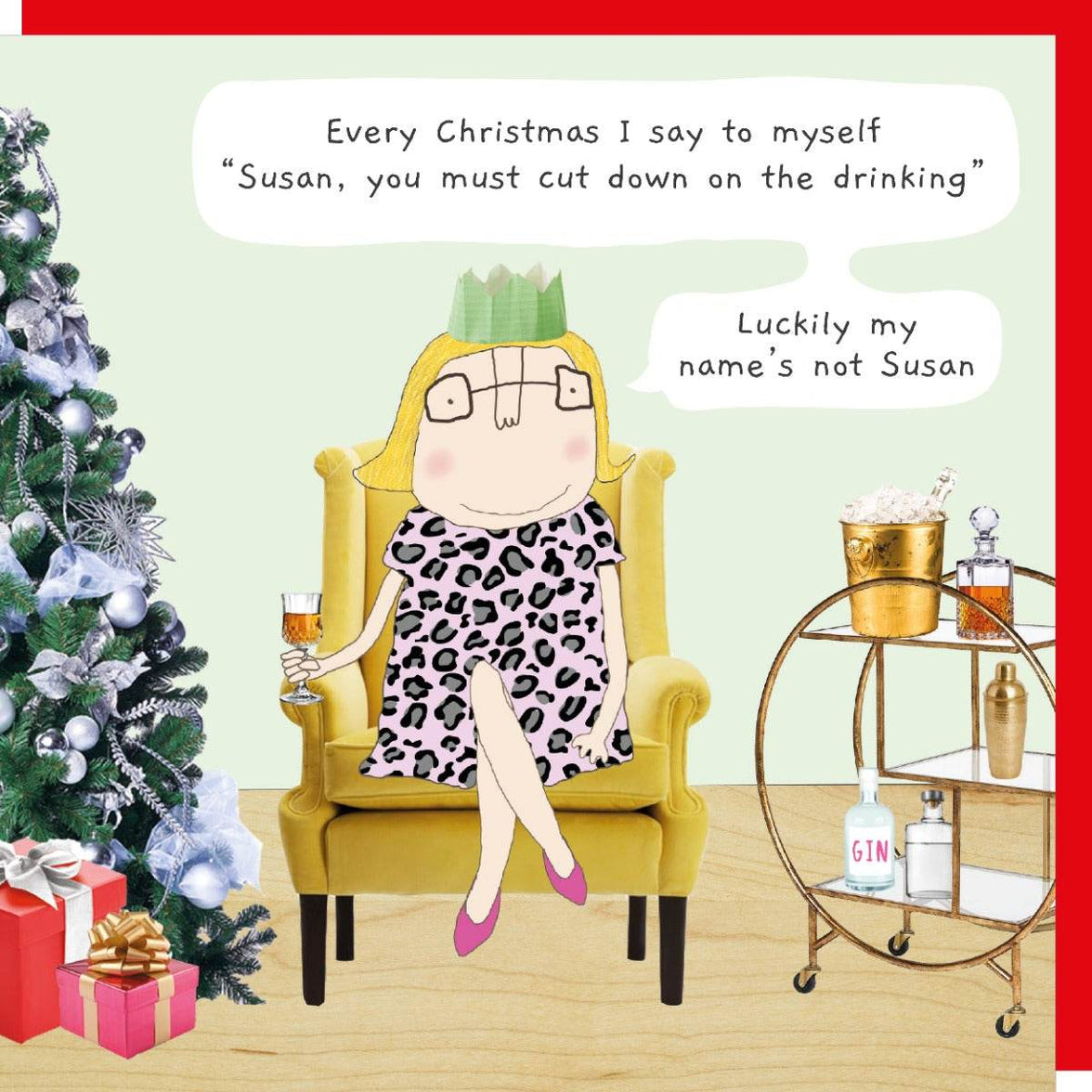Susan Christmas Card - House of Cards