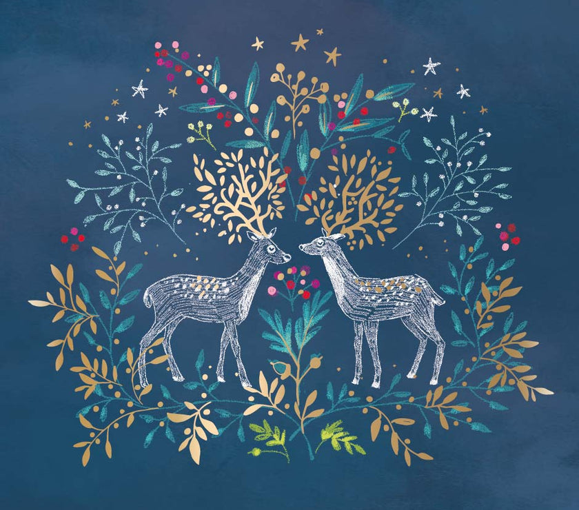 Enchanted Forest Christmas 8 Card Wallet