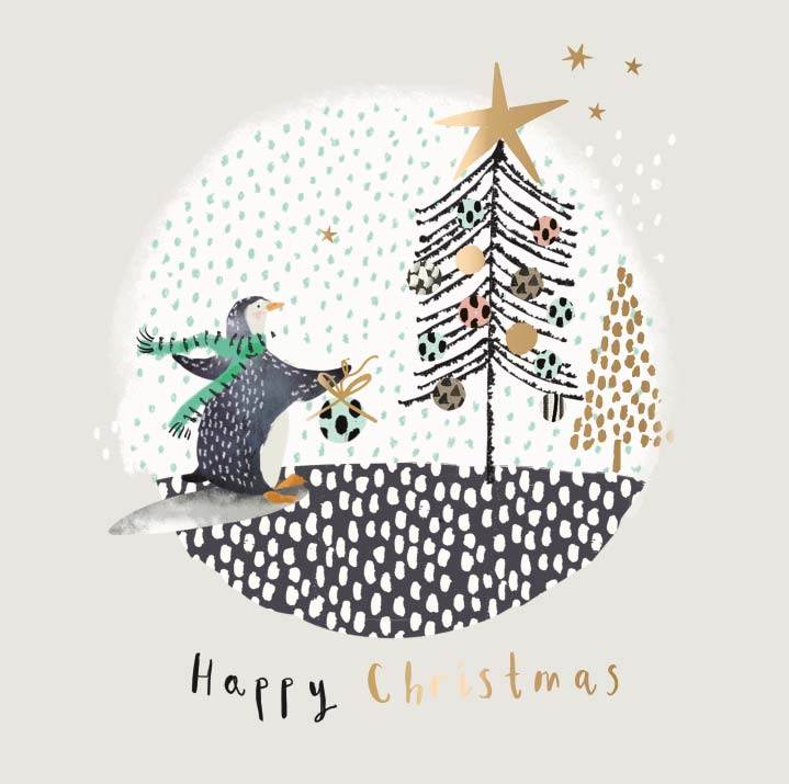 Artic Christmas 8 Christmas Card Wallet - House of Cards