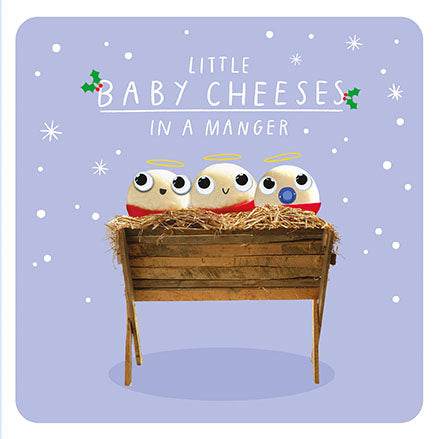 Baby Cheeses Christmas Card - House of Cards