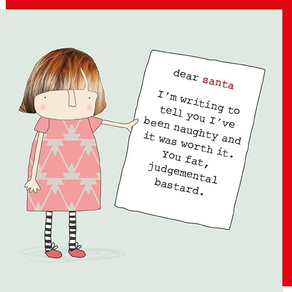 Dear Santa Christmas Card