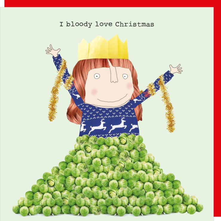 Bloody Love Christmas Card - House of Cards