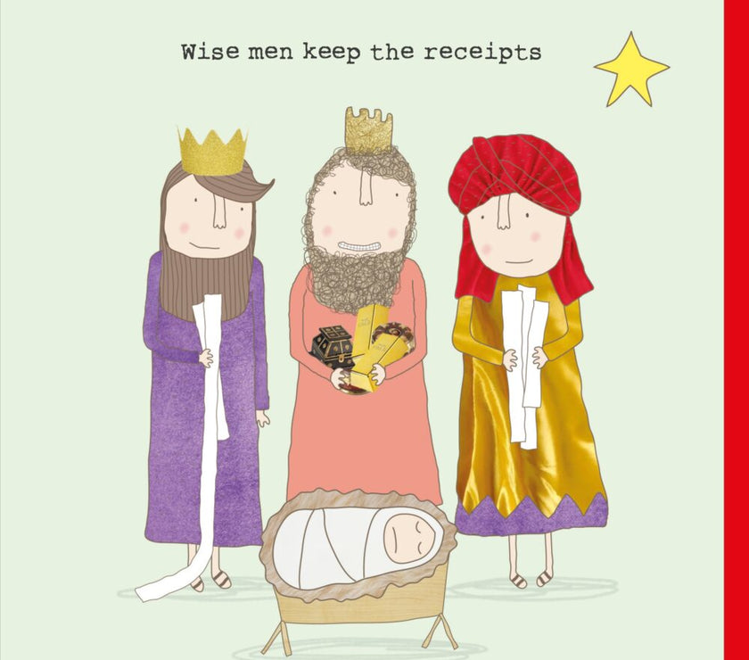 Wise Men Christmas Card