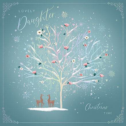 Daughter Tree Christmas Card - House of Cards