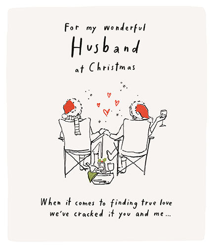 Husband True Love Christmas Card
