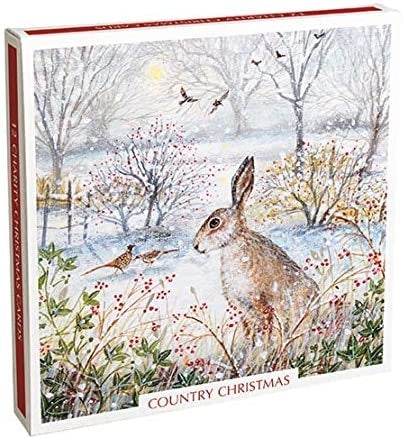 Country Christmas Boxed Cards - House of Cards